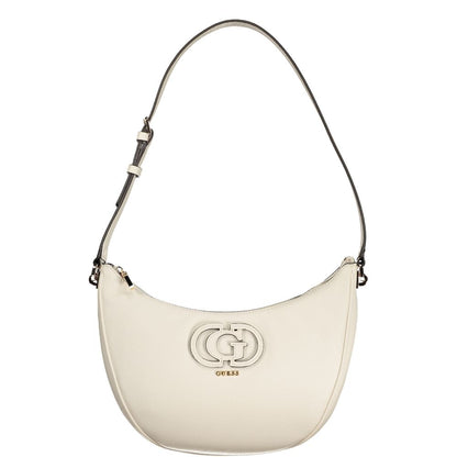 Bolso de mano Guess Jeans de poliuretano blanco para mujer