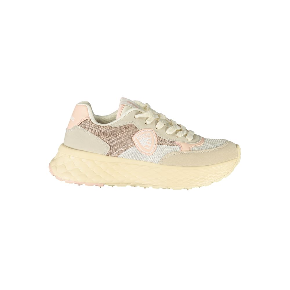 Zapatilla Blauer Beige de Poliuretano para Mujer