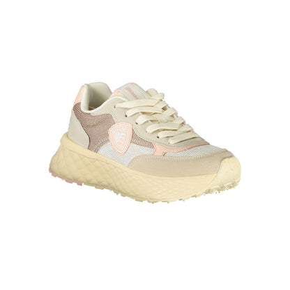Zapatilla Blauer Beige de Poliuretano para Mujer
