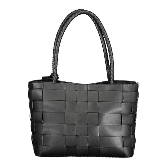 Guess Jeans Nero Poliuretano Bolso de Mujer