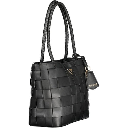 Guess Jeans Nero Poliuretano Bolso de Mujer
