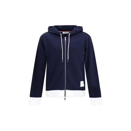 Sudadera de algodón azul Thom Browne