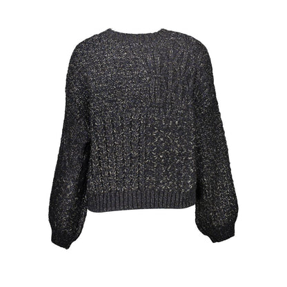 Suéter negro de acrílico Desigual para mujer