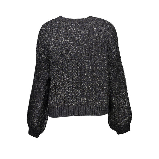 Suéter negro de acrílico Desigual para mujer