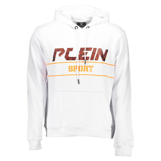 Sudadera de algodón blanca para hombre Plein Sport