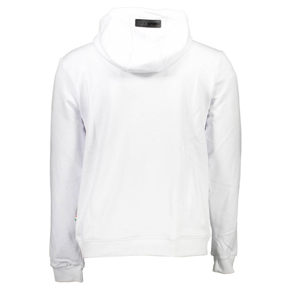 Sudadera de algodón blanca para hombre Plein Sport