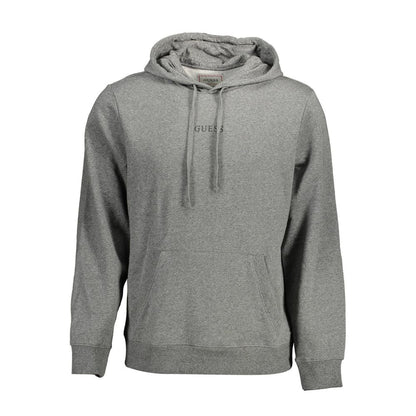 Sudadera para Hombre Guess Jeans Grigio de Algodón Orgánico