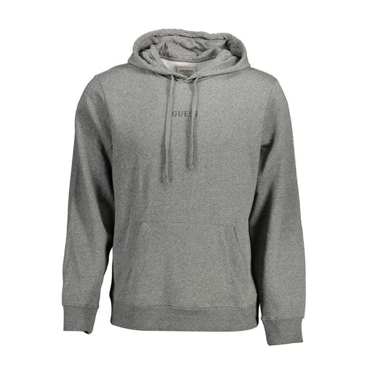 Sudadera para Hombre Guess Jeans Grigio de Algodón Orgánico