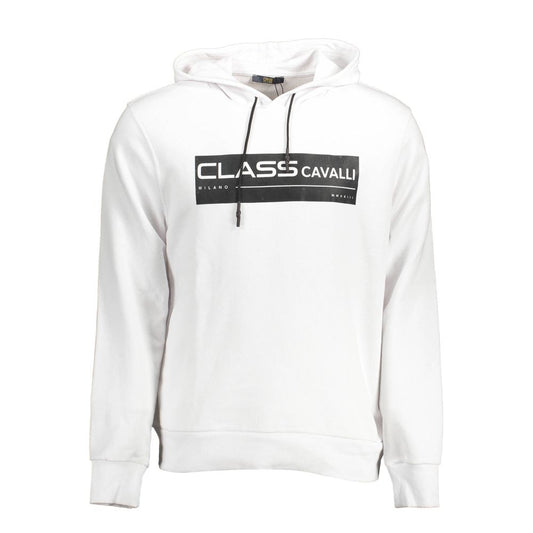 Sudadera Cavalli Class de Algodón Blanco para Hombre