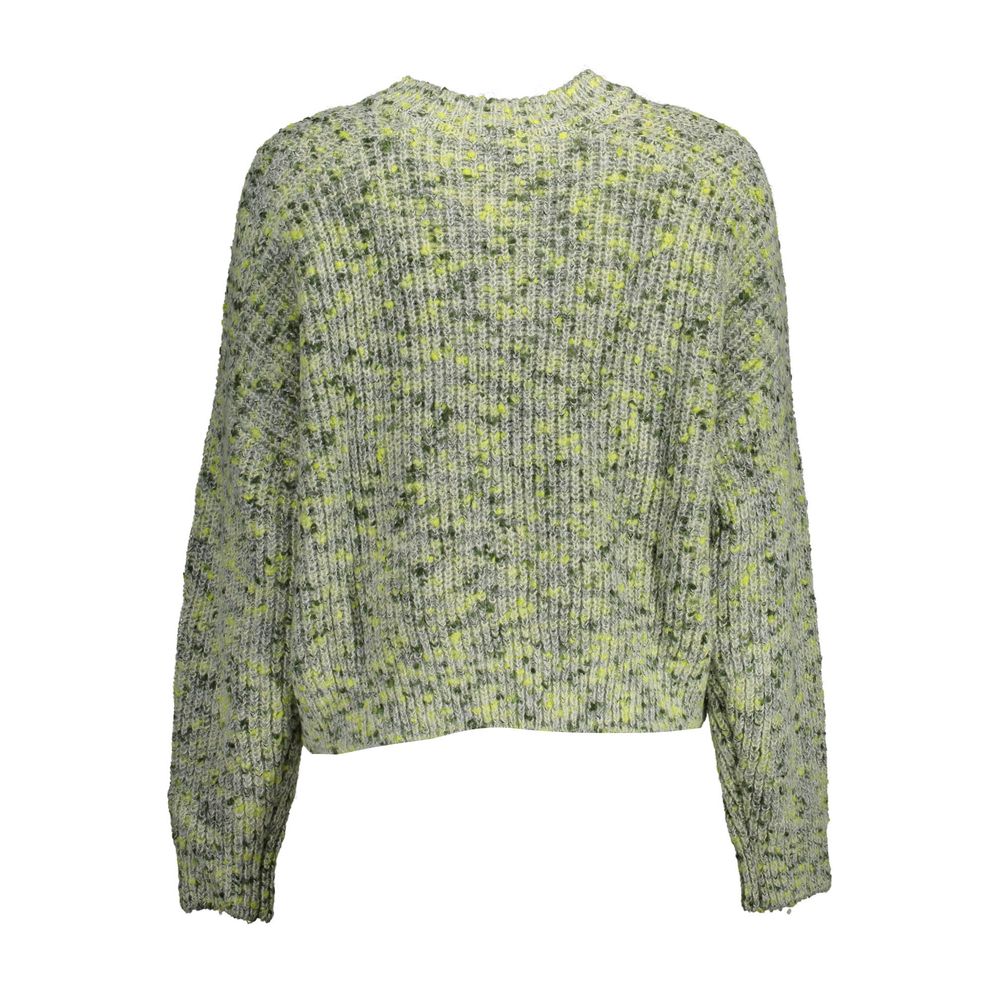 Suéter de acrílico verde Desigual para mujer