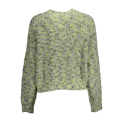 Suéter de acrílico verde Desigual para mujer