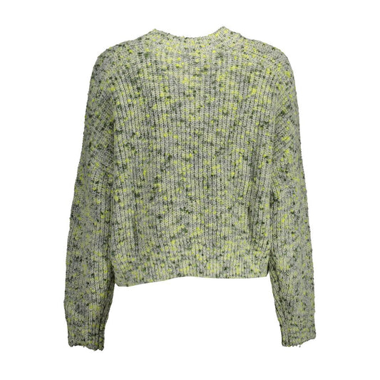 Suéter de acrílico verde Desigual para mujer