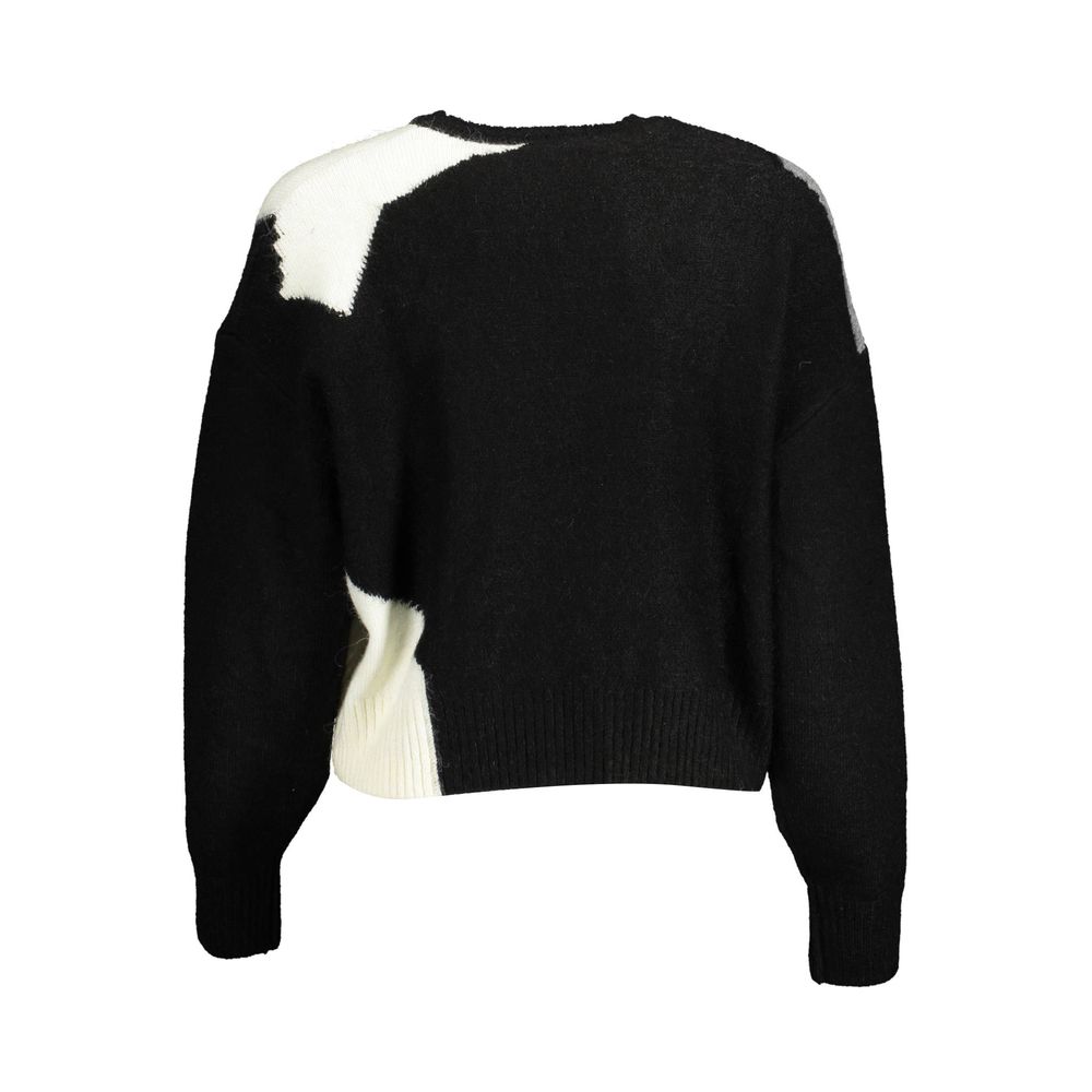 Suéter de acrílico negro Desigual para mujer