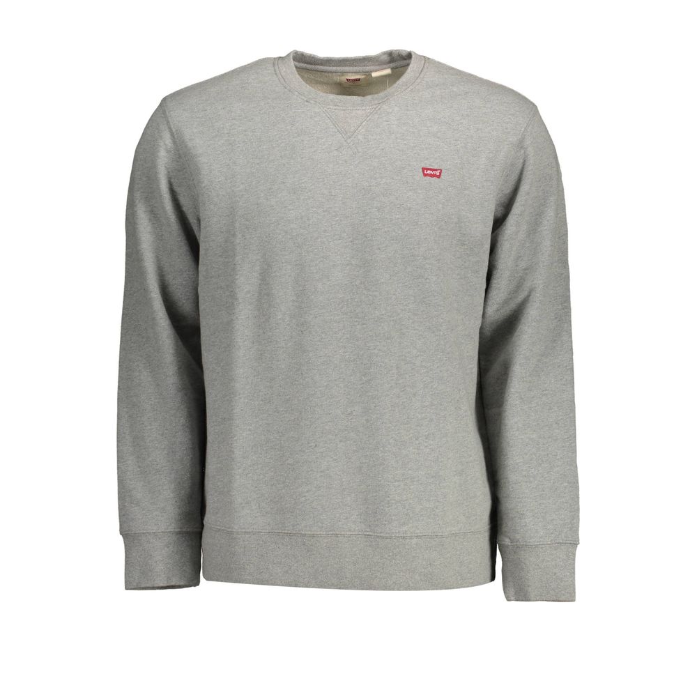 Sudadera de algodón gris para hombre Levi's