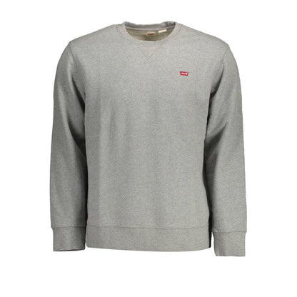 Sudadera de algodón gris para hombre Levi's