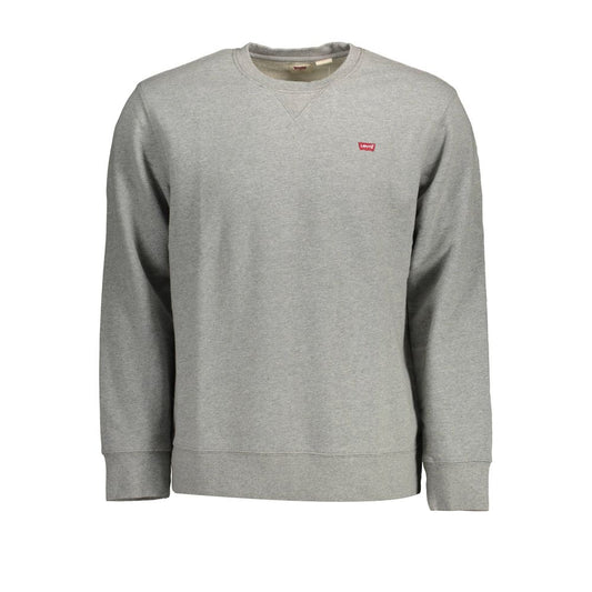 Sudadera de algodón gris para hombre Levi's