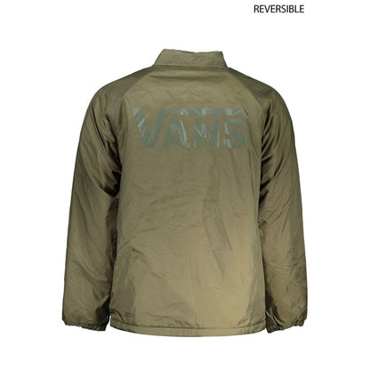 Chaqueta de nailon verde para hombre Vans
