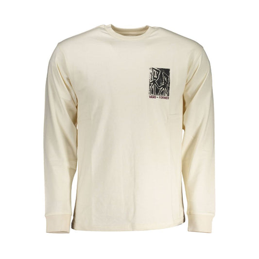 Camiseta de Algodón Blanca para Hombre Vans
