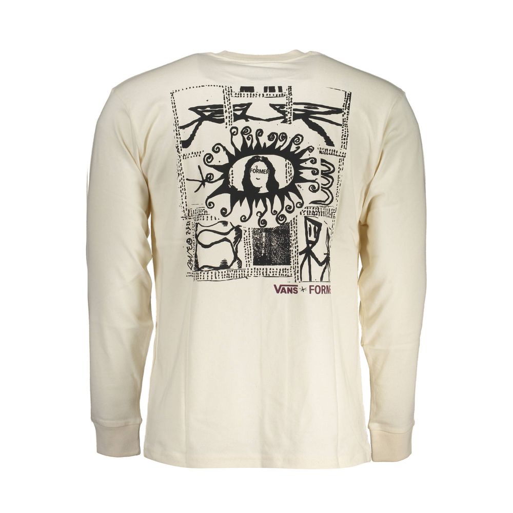 Camiseta de Algodón Blanca para Hombre Vans