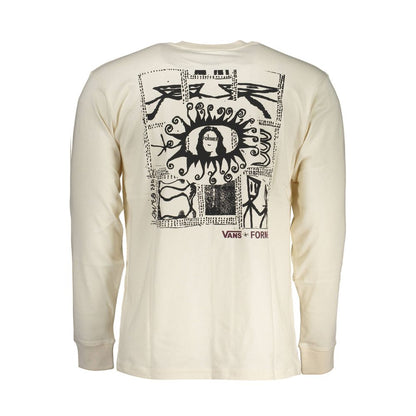Camiseta de Algodón Blanca para Hombre Vans