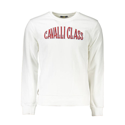 Sudadera para Hombre de Algodón Blanco Cavalli Class