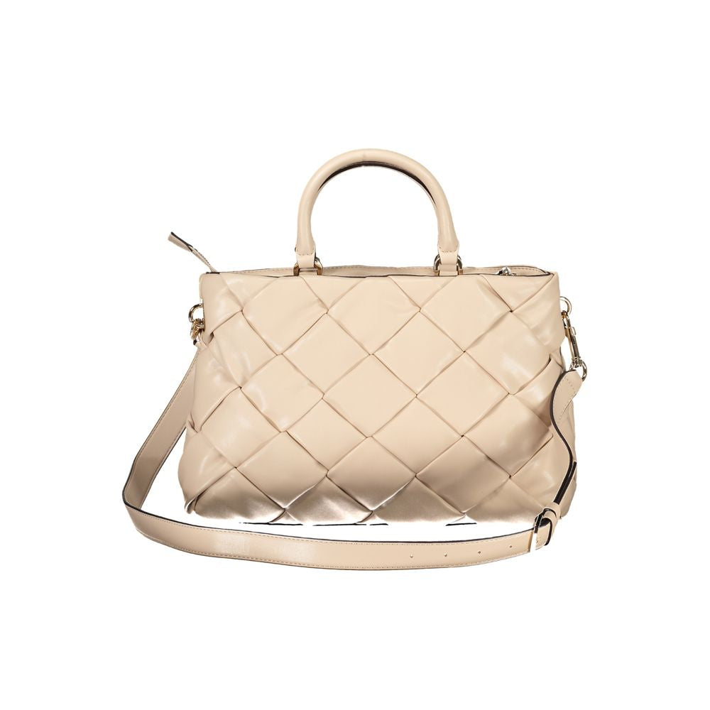 Mochila de poliuretano Guess Jeans Rosa para mujer