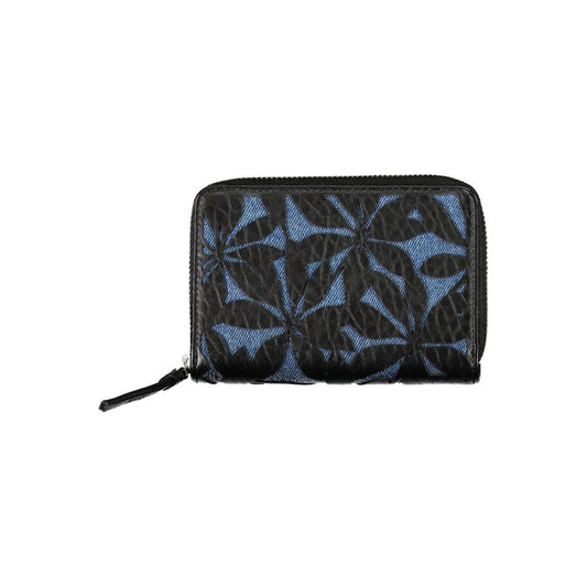 Cartera Desigual de poliuretano negro para mujer