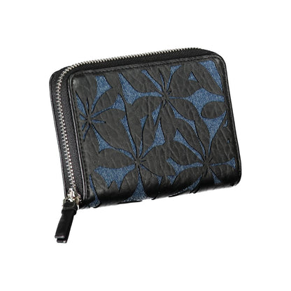 Cartera Desigual de poliuretano negro para mujer