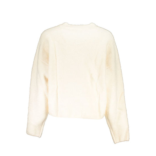 Suéter de mujer de acrílico Desigual Bianco