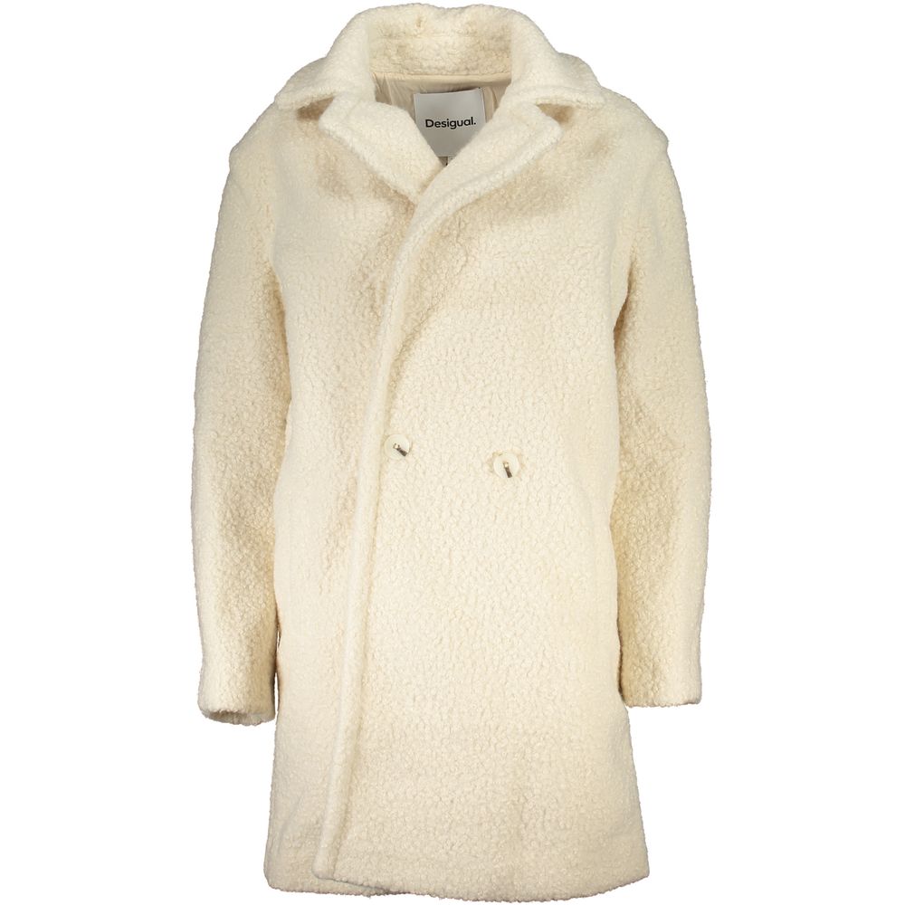 Chaqueta Desigual Bianco de poliéster para mujer
