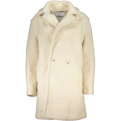 Chaqueta Desigual Bianco de poliéster para mujer