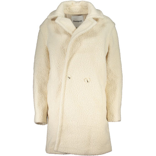 Chaqueta Desigual Bianco de poliéster para mujer