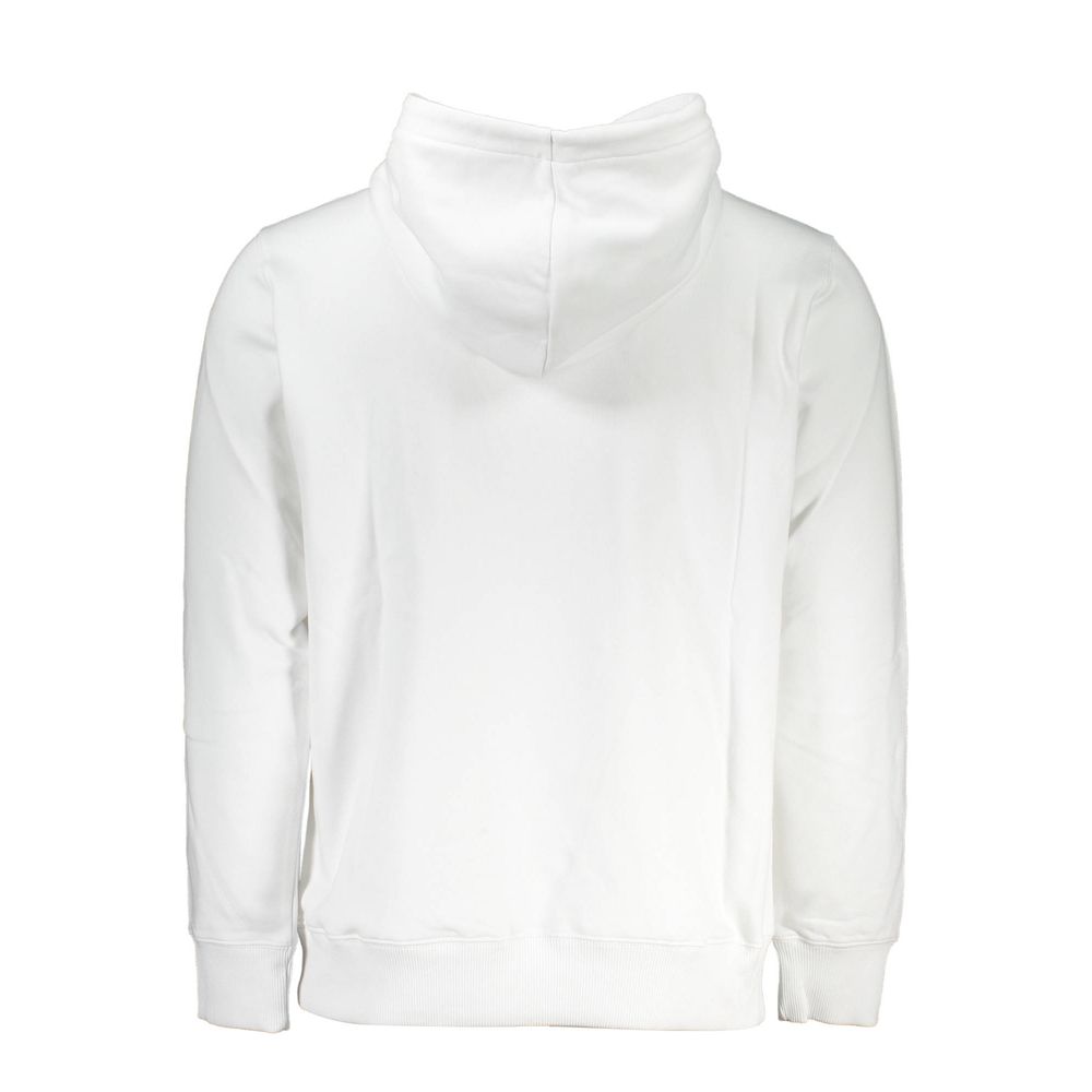 Sudadera de algodón blanca para hombre Calvin Klein