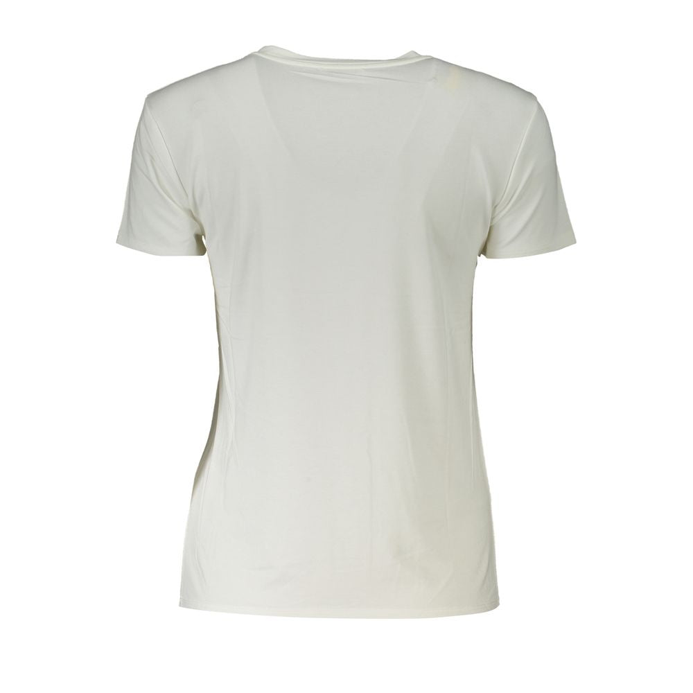 Camiseta de mujer Patrizia Pepe de algodón orgánico blanco