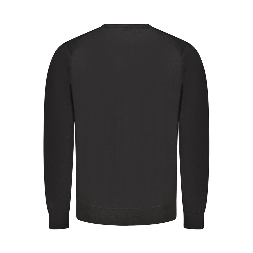 Suéter de lana negro para hombre Guess Jeans