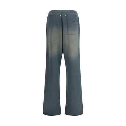 Pantalón de chándal de algodón azul Golden Goose