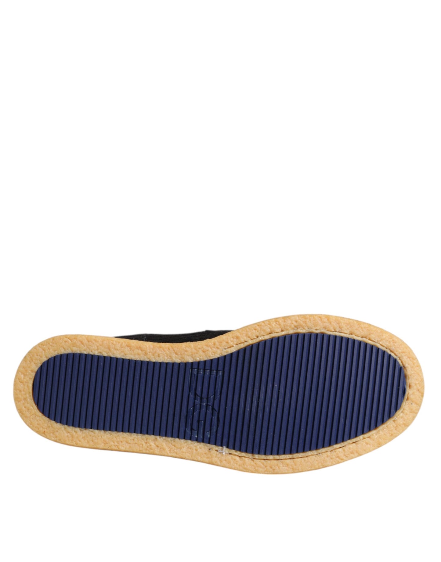 Botines de ante de becerro negros sin cordones Dolce & Gabbana