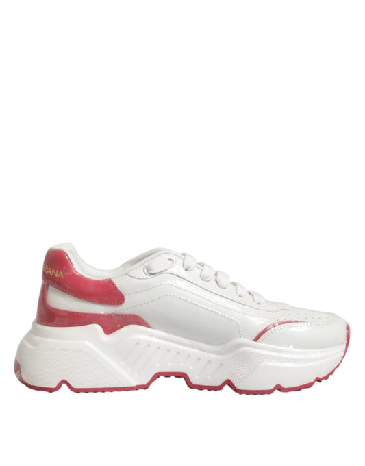 Zapatillas bajas Dolce & Gabbana blancas y rosas Daymaster