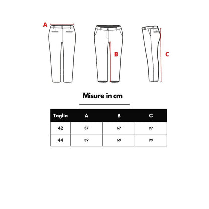 Pantalones informales de seda verde Gucci