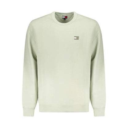 Sudadera de algodón verde para hombre Tommy Hilfiger