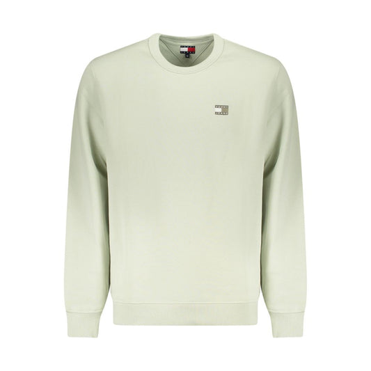 Sudadera de algodón verde para hombre Tommy Hilfiger