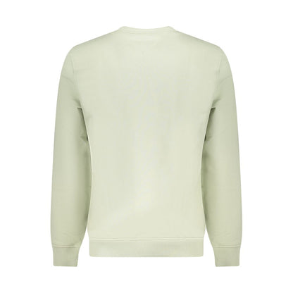 Sudadera de algodón verde para hombre Tommy Hilfiger