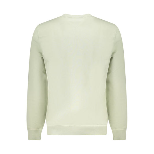 Sudadera de algodón verde para hombre Tommy Hilfiger