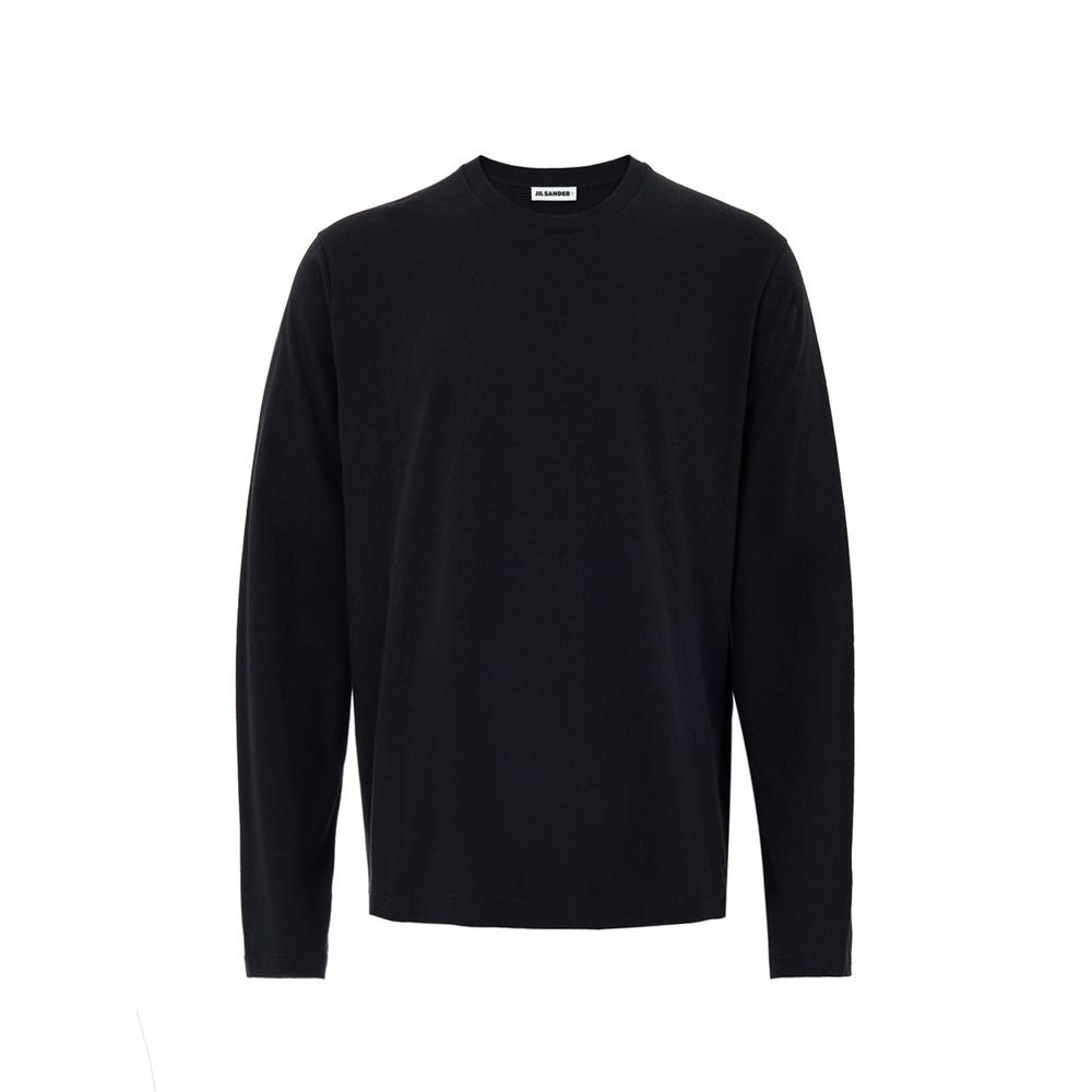 Camiseta Jil Sander de algodón negro