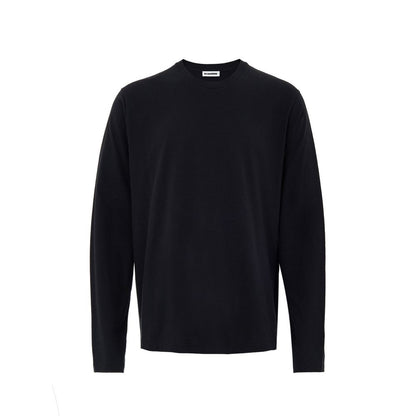 Camiseta Jil Sander de algodón negro