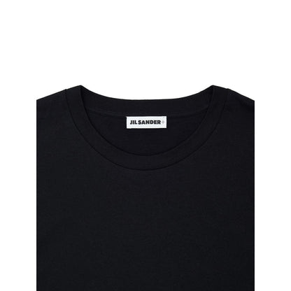 Camiseta Jil Sander de algodón negro