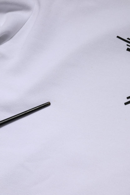 Sudadera con capucha y corazón sagrado blanca de Dolce & Gabbana