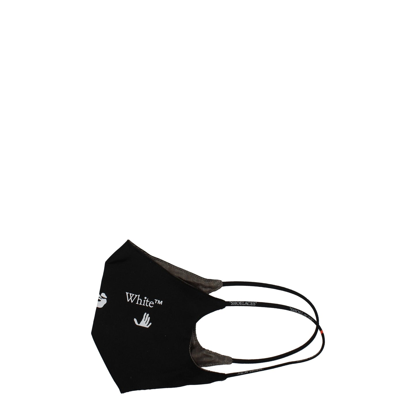 Mascarilla de algodón negra Off-White
