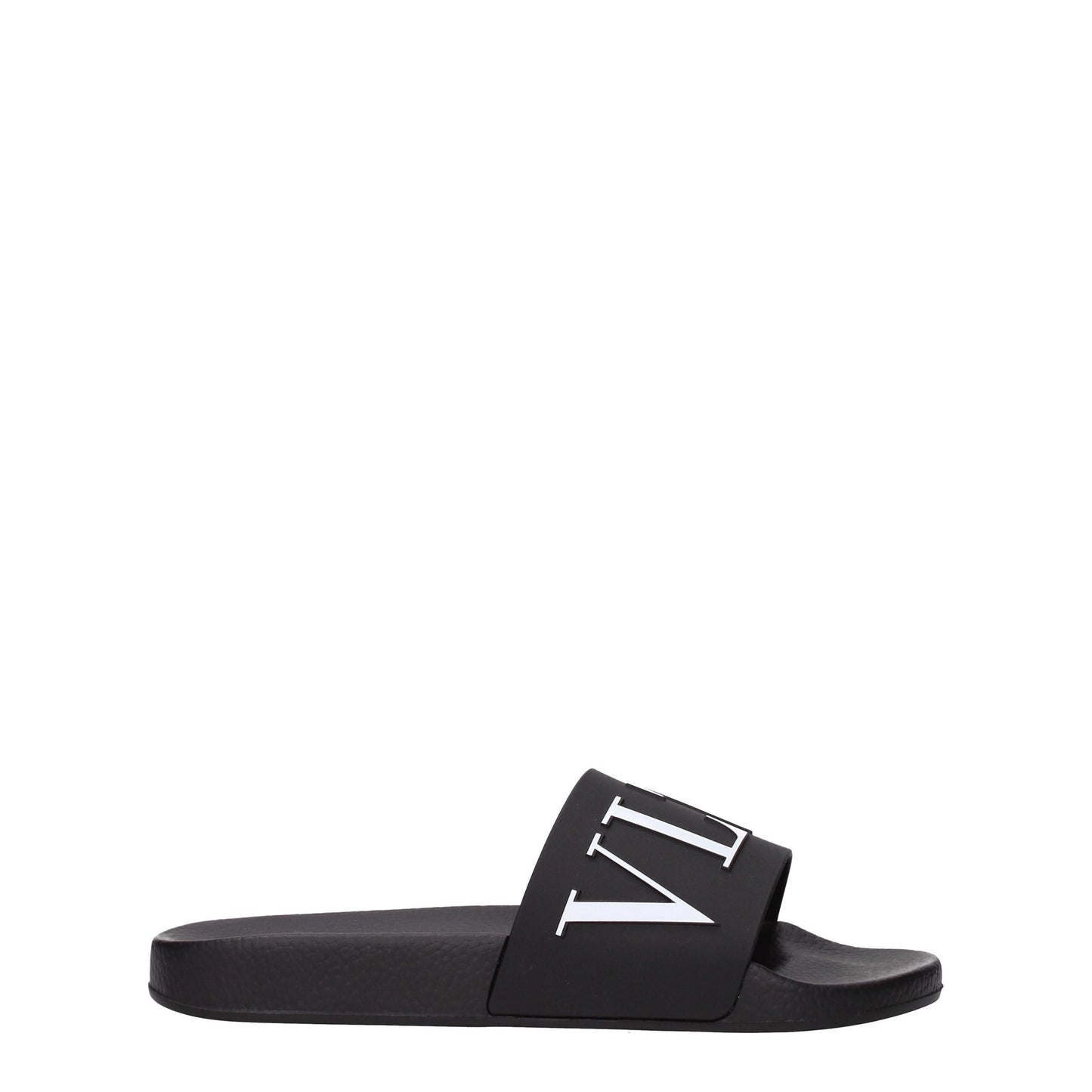 Pantuflas de algodón negras Valentino Garavani