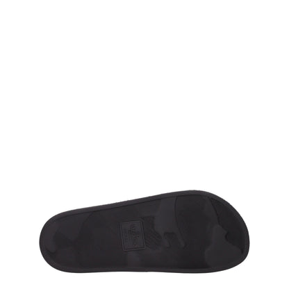 Pantuflas de algodón negras Valentino Garavani